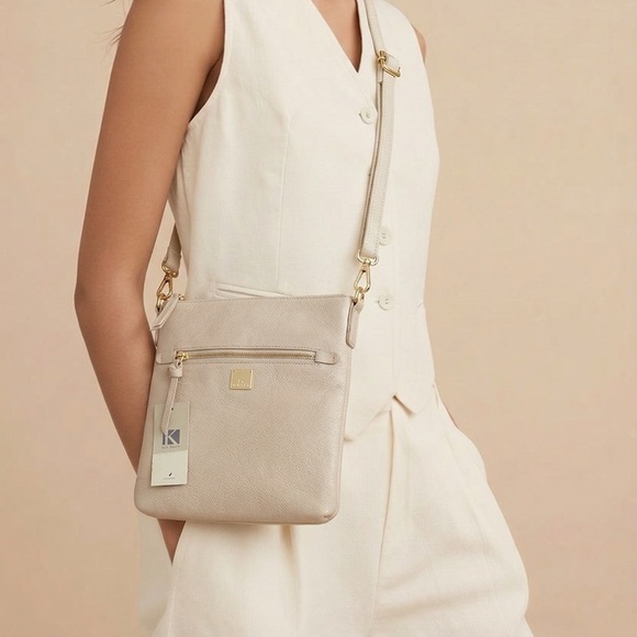Kooba Handbags - NWT Kooba Cream Crossbody Shoulder bag purse